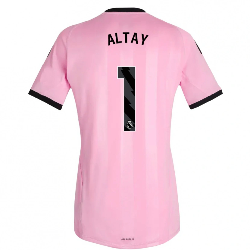 Danxen Kinderen Altay Bayındır #1 Roze Zwart Keepersshirt 2025/26 T-Shirt België