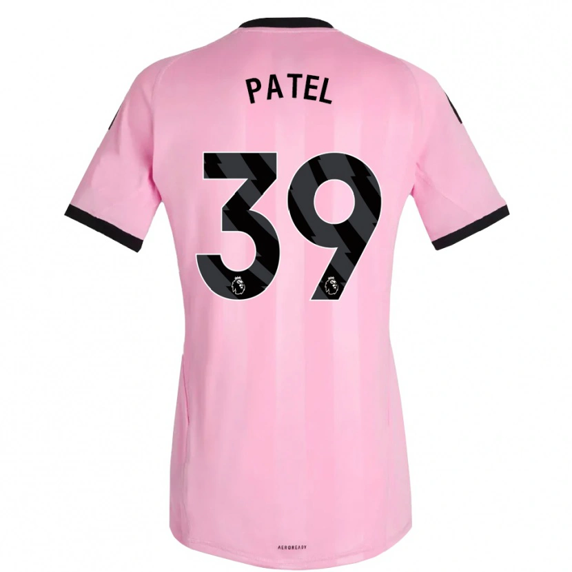 Danxen Kinderen Safia Middleton-Patel #39 Roze Zwart Keepersshirt 2025/26 T-Shirt België