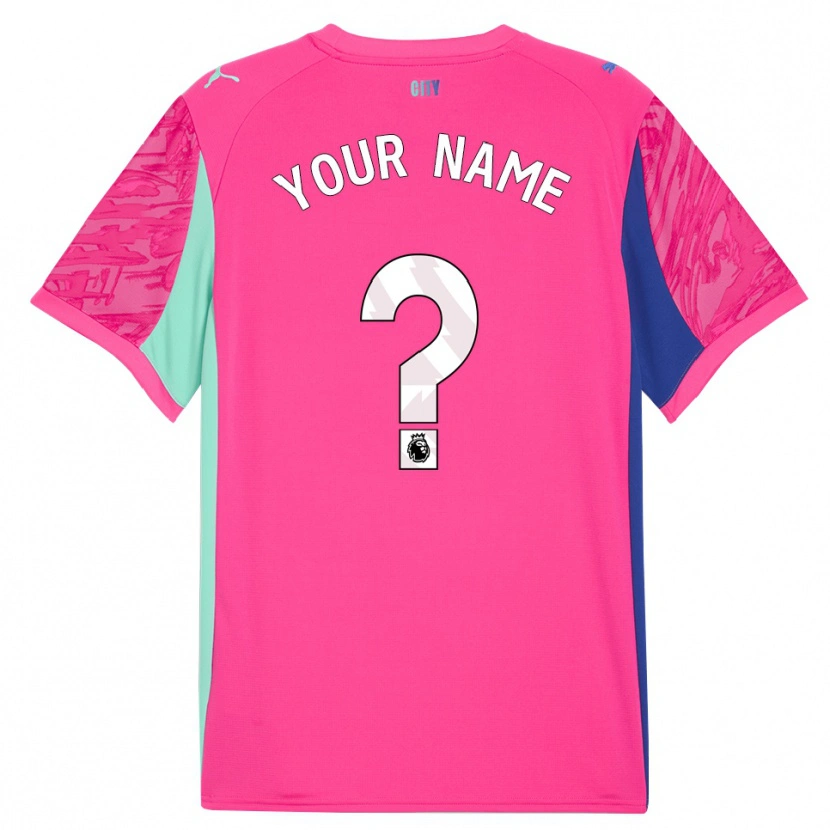 Danxen Kinderen Manchester City Roze Roze Keepersshirt 2025/26 T-Shirt België