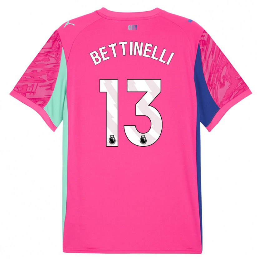 Danxen Kinderen Marcus Bettinelli #13 Roze Roze Keepersshirt 2025/26 T-Shirt België