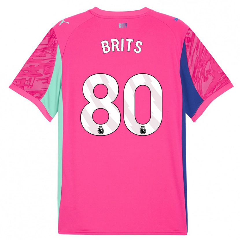 Danxen Kinderen Spike Brits #80 Roze Roze Keepersshirt 2025/26 T-Shirt België