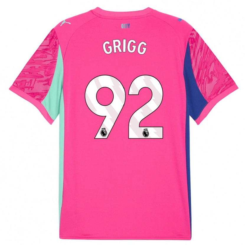 Danxen Kinderen Finley Grigg #92 Roze Roze Keepersshirt 2025/26 T-Shirt België