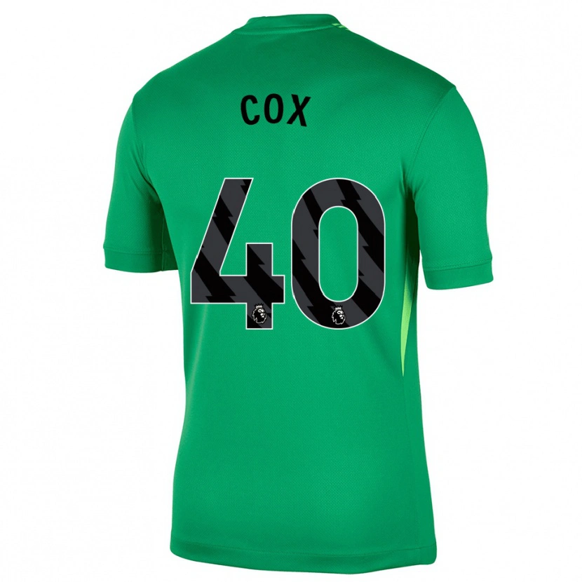 Danxen Kinderen Katie Cox #40 Groen Zwart Keepersshirt 2025/26 T-Shirt België