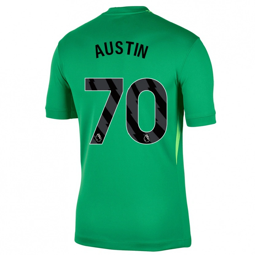 Danxen Kinderen Jack Austin #70 Groen Zwart Keepersshirt 2025/26 T-Shirt België