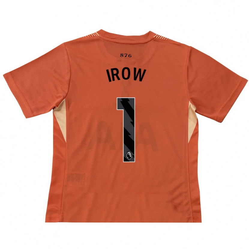 Danxen Kinderen Blake Irow #1 Oranje Zwart Keepersshirt 2025/26 T-Shirt België