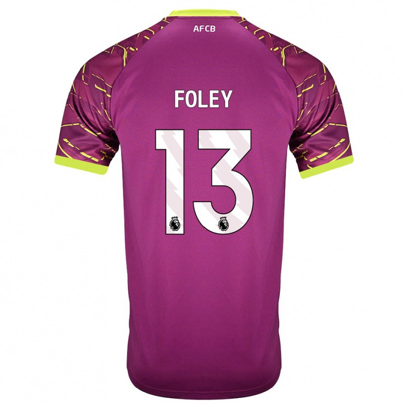 Danxen Kinderen Erin Foley #13 Donker Magenta Keepersshirt 2025/26 T-Shirt België