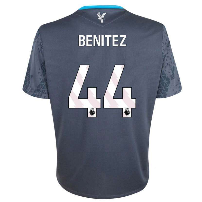 Danxen Kinderen Walter Benítez #44 Donkergrijs Wit Keepersshirt 2025/26 T-Shirt België