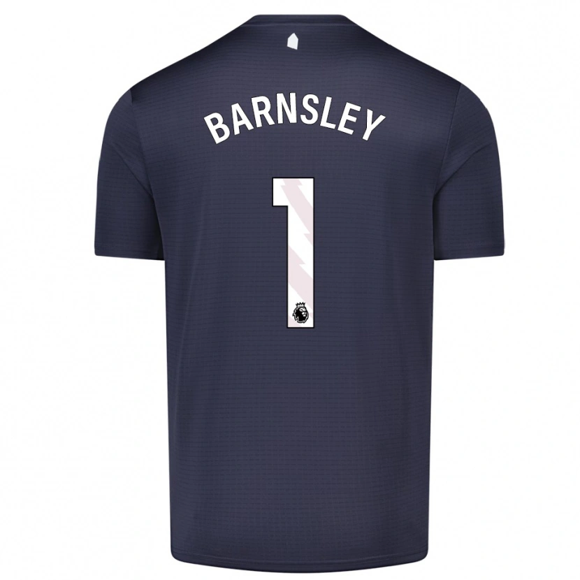 Danxen Kinderen Fraser Barnsley #1 Zwart Wit Keepersshirt 2025/26 T-Shirt België