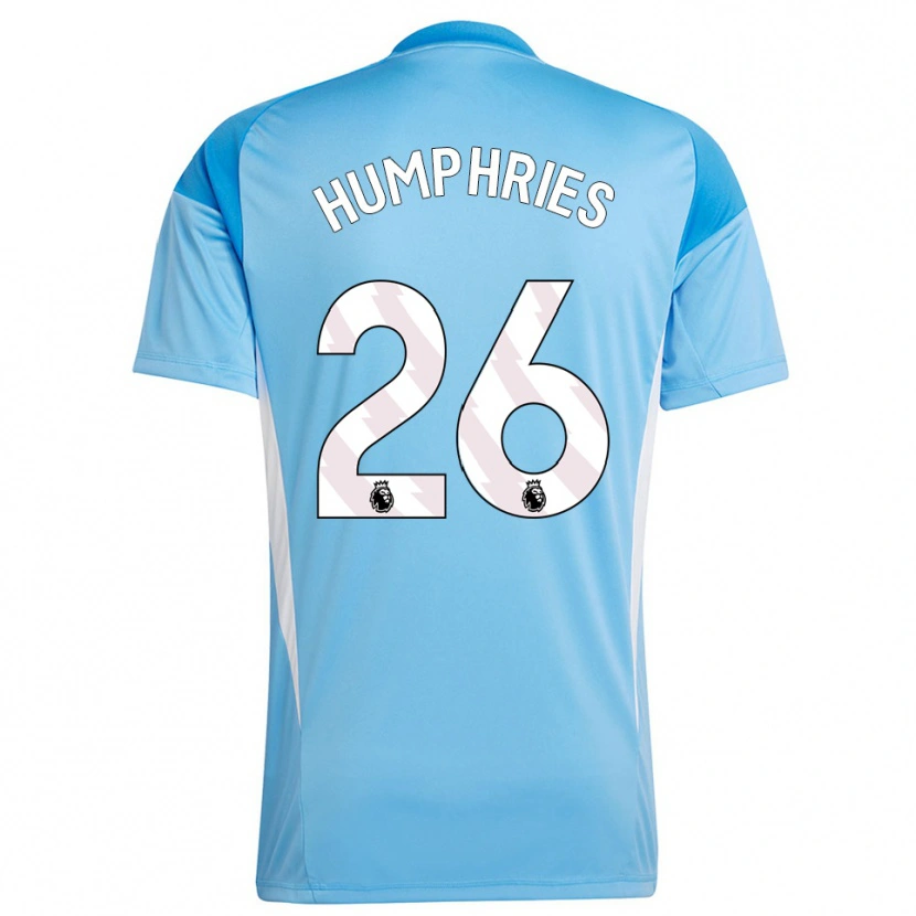 Danxen Kinderen Marni Humphries #26 Blauw Wit Keepersshirt 2025/26 T-Shirt België