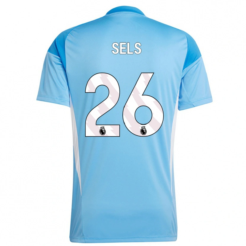 Danxen Kinderen Matz Sels #26 Blauw Wit Keepersshirt 2025/26 T-Shirt België