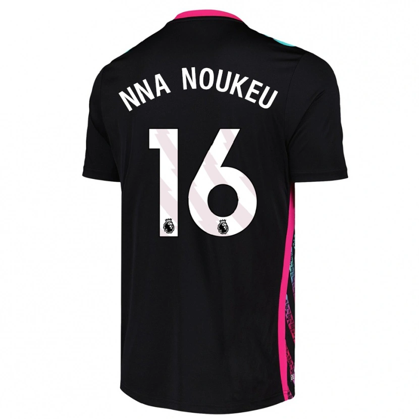 Danxen Kinderen Blondy Nna Noukeu #16 Zwart Wit Keepersshirt 2025/26 T-Shirt België
