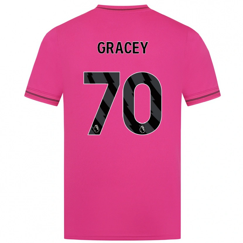 Danxen Kinderen Josh Gracey #70 Magenta Zwart Keepersshirt 2025/26 T-Shirt België