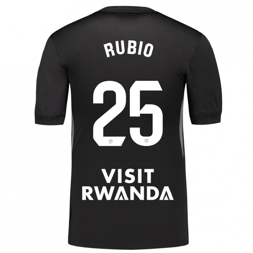 Danxen Kinderen Daniel Rubio #25 Zwart Wit Keepersshirt 2025/26 T-Shirt België