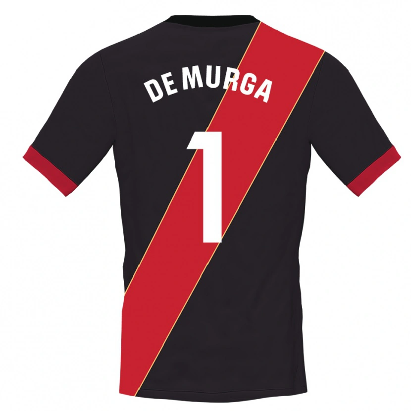 Danxen Kinderen Ana De Murga #1 Zwart Rood Keepersshirt 2025/26 T-Shirt België