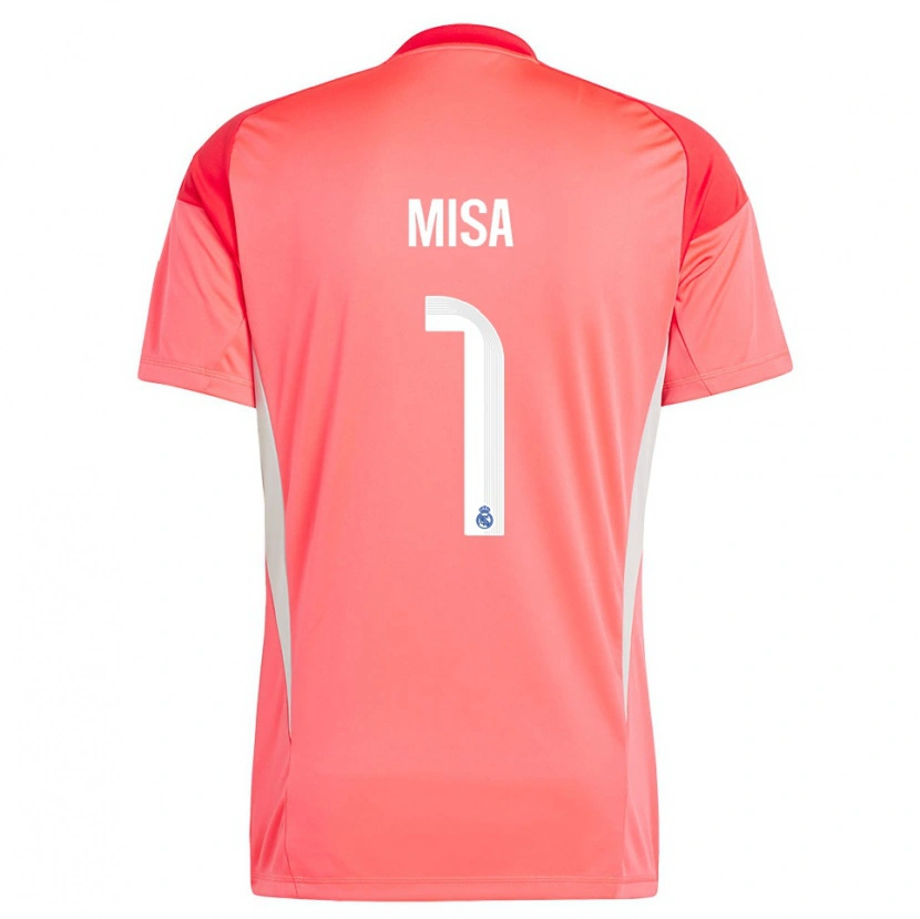 Danxen Kinderen Misa Rodríguez #1 Oranjerood Wit Keepersshirt 2025/26 T-Shirt België