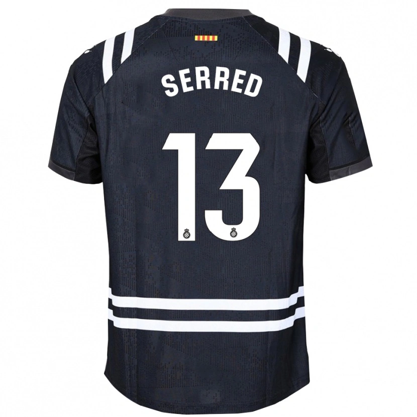 Danxen Kinderen Llorenç Serred #13 Zwart Wit Keepersshirt 2025/26 T-Shirt België