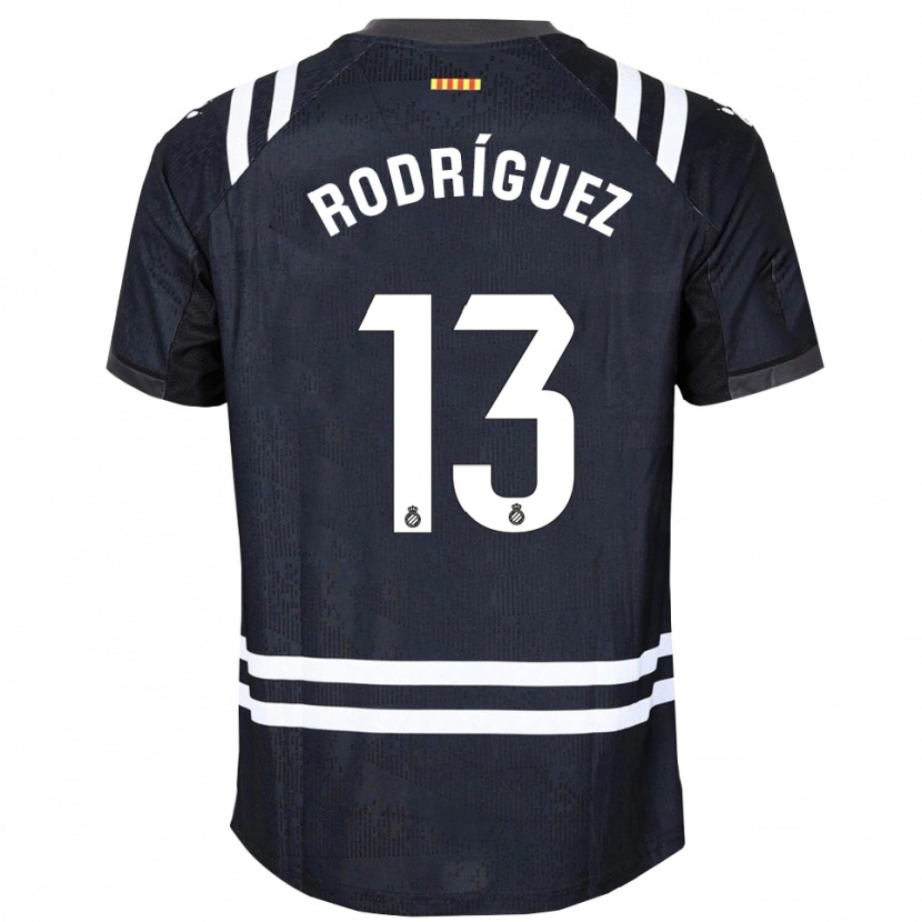 Danxen Kinderen Joel Rodríguez #13 Zwart Wit Keepersshirt 2025/26 T-Shirt België