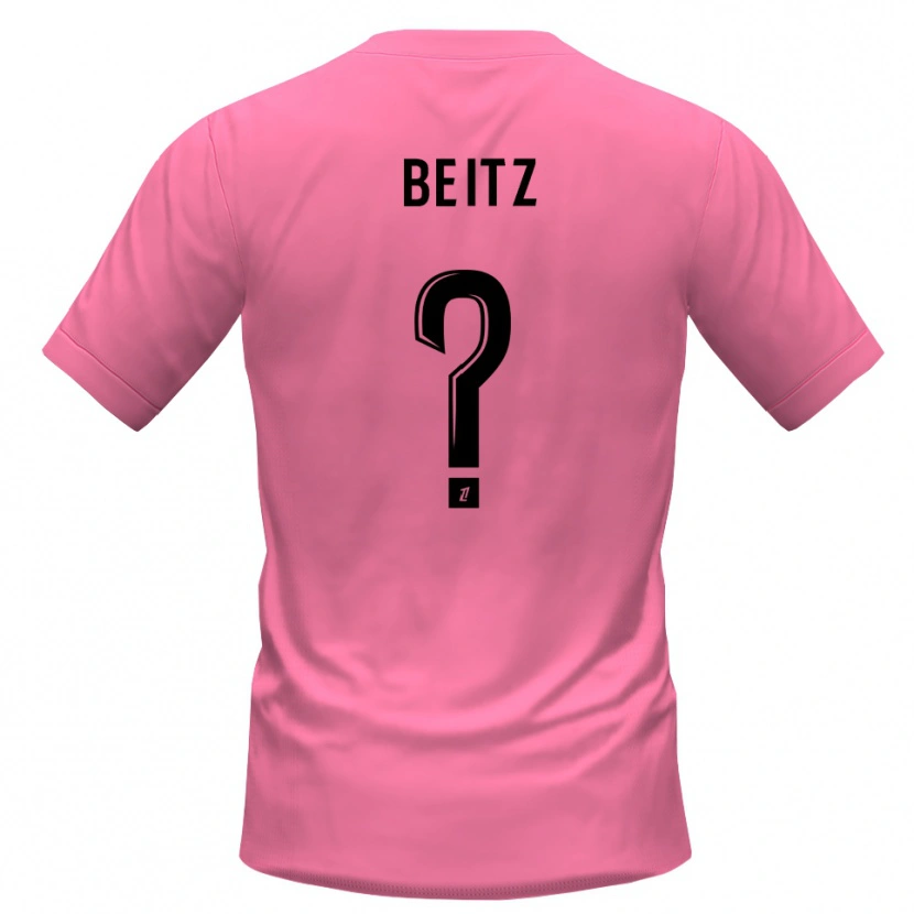 Danxen Kinderen Taylor Beitz #0 Roze Zwart Keepersshirt 2025/26 T-Shirt België