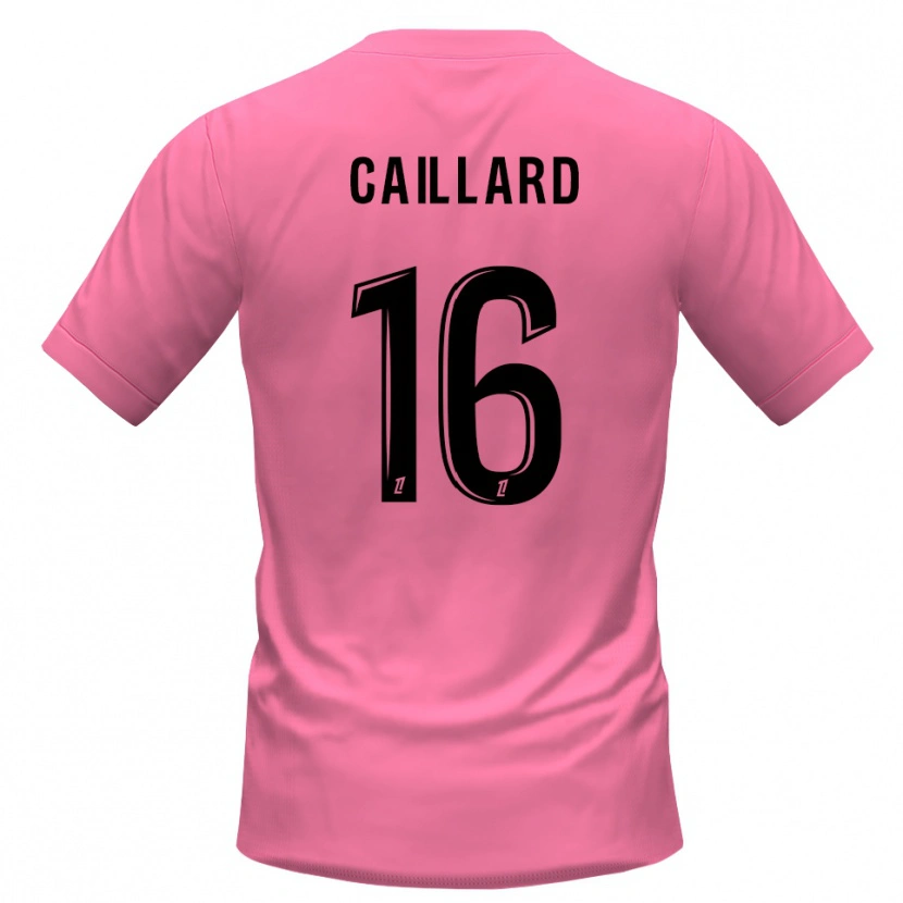 Danxen Kinderen Marc-Aurèle Caillard #16 Roze Zwart Keepersshirt 2025/26 T-Shirt België