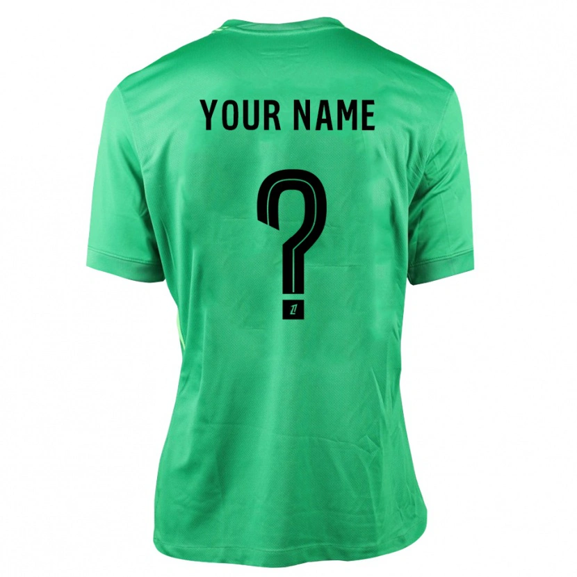 Danxen Kinderen Paris Saint-Germain Groen Zwart Keepersshirt 2025/26 T-Shirt België