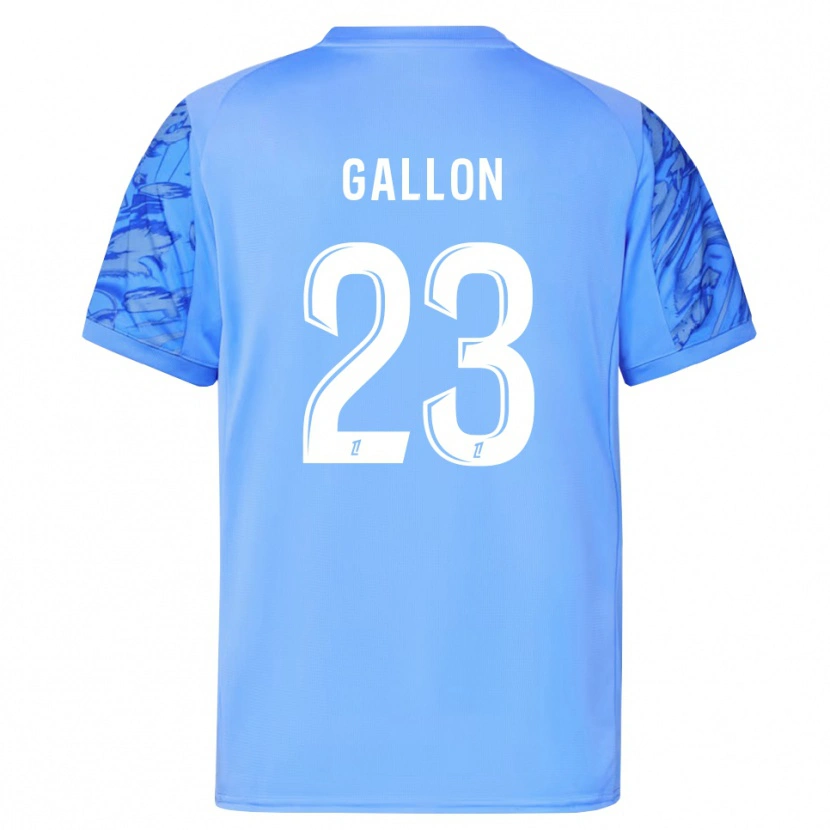 Danxen Kinderen Gauthier Gallon #23 Blauw Wit Keepersshirt 2025/26 T-Shirt België