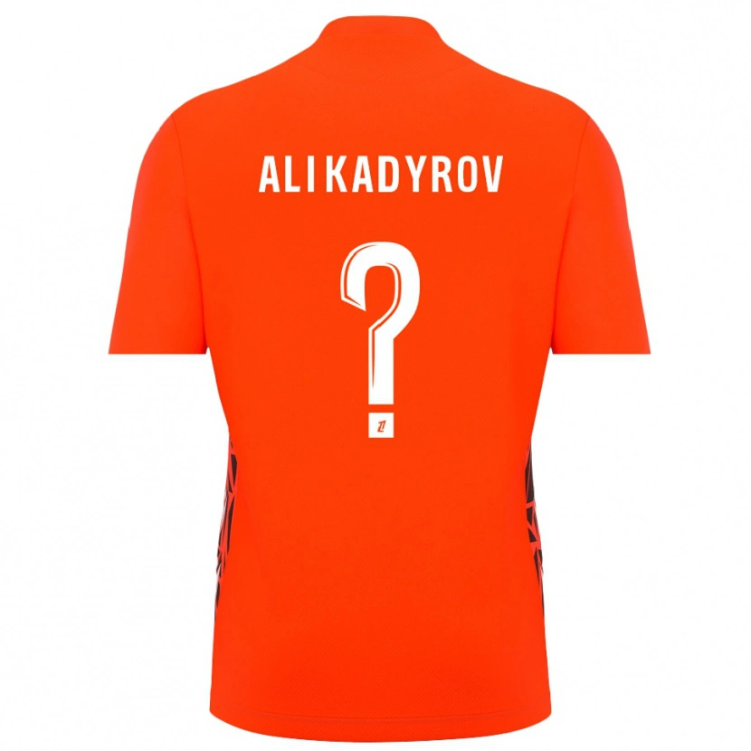 Danxen Kinderen Tourpal Ali Kadyrov #0 Oranje Wit Keepersshirt 2025/26 T-Shirt België