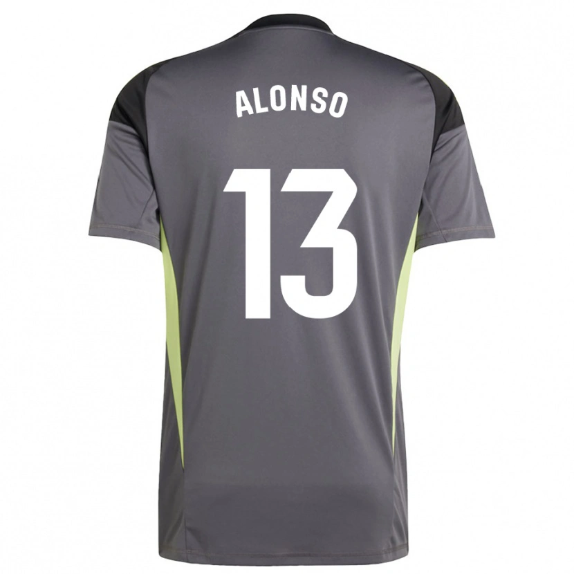 Danxen Kinderen Maikel Alonso #13 Donkergrijs Zwart Keepersshirt 2025/26 T-Shirt België