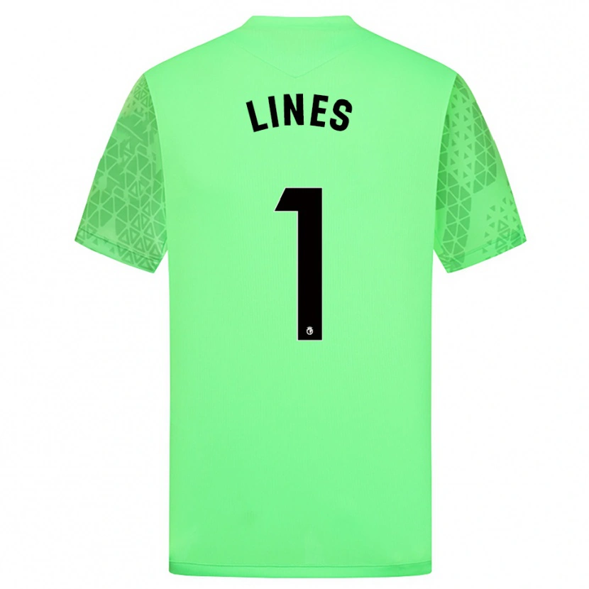 Danxen Kinderen Laura Inés Aguilar #1 Spring Groen Zwart Keepersshirt 2025/26 T-Shirt België