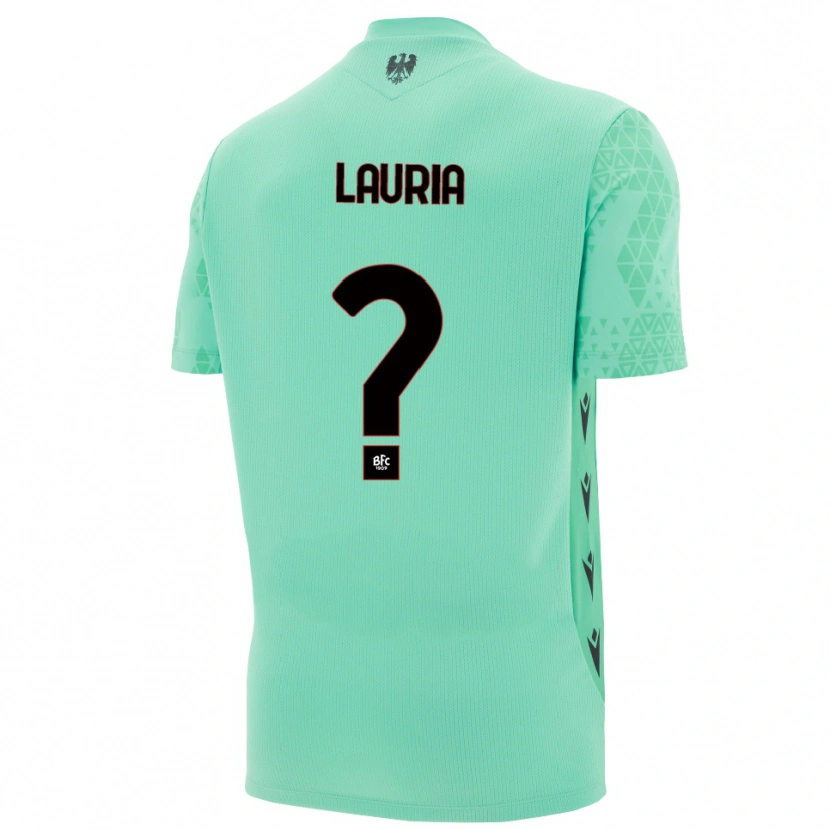 Danxen Kinderen Nicole Lauria #0 Munt Blauw Zwart Keepersshirt 2025/26 T-Shirt België