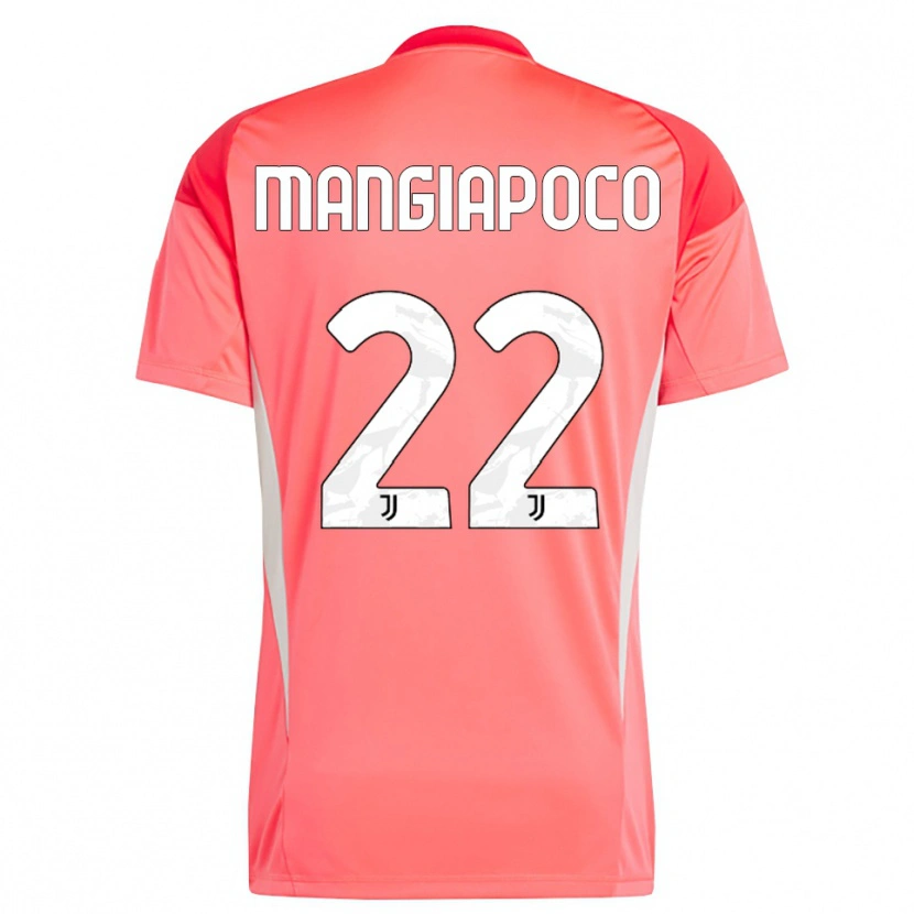 Danxen Kinderen Stefano Mangiapoco #22 Rood Oranje Keepersshirt 2025/26 T-Shirt België