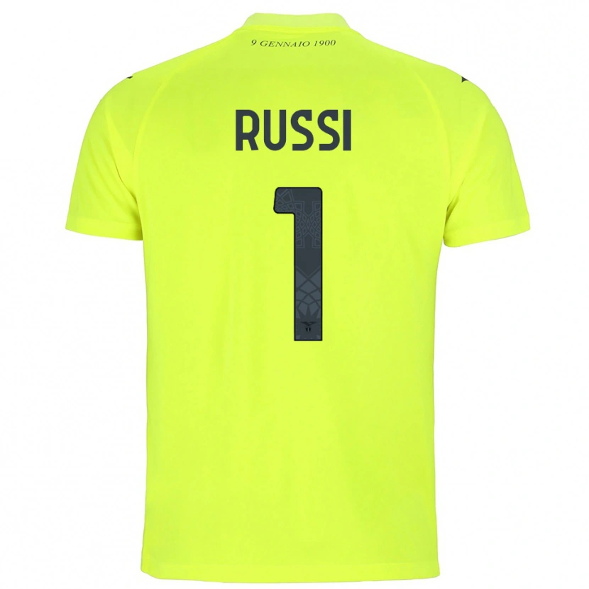Danxen Kinderen Gabriele Russi #1 Fluorescerend Groen Keepersshirt 2025/26 T-Shirt België