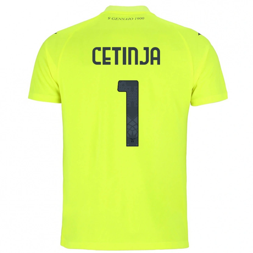 Danxen Kinderen Sara Cetinja #1 Fluorescerend Groen Keepersshirt 2025/26 T-Shirt België