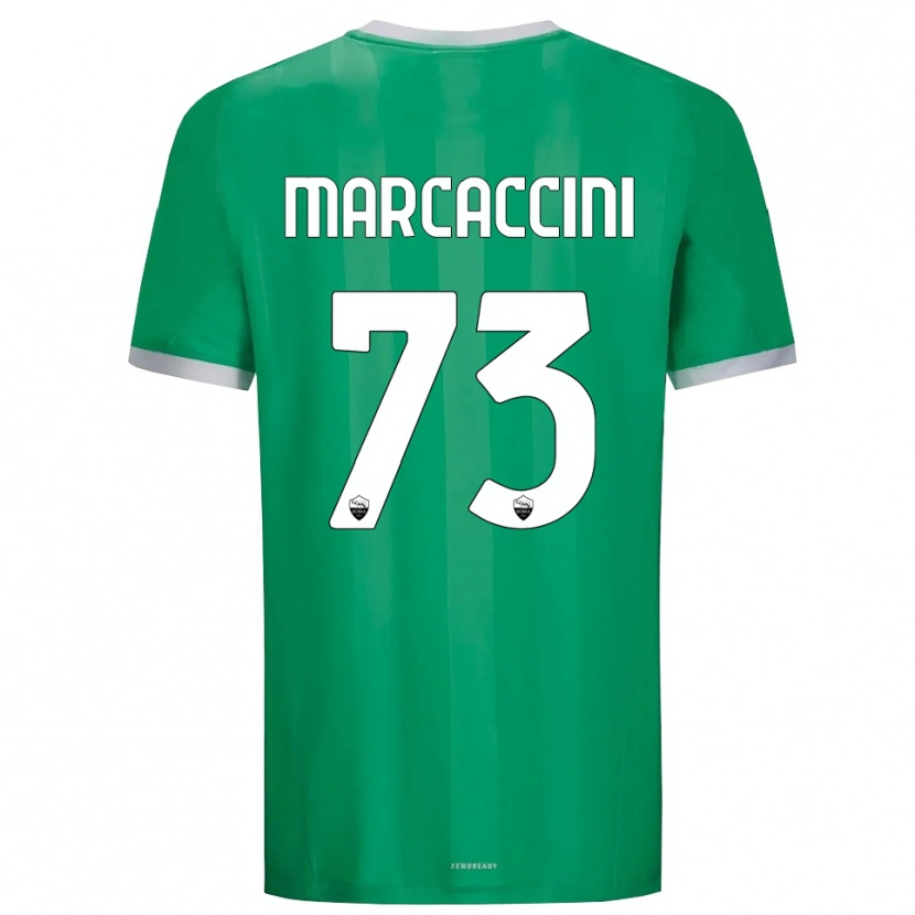 Danxen Kinderen Alessio Marcaccini #73 Groen Wit Keepersshirt 2025/26 T-Shirt België