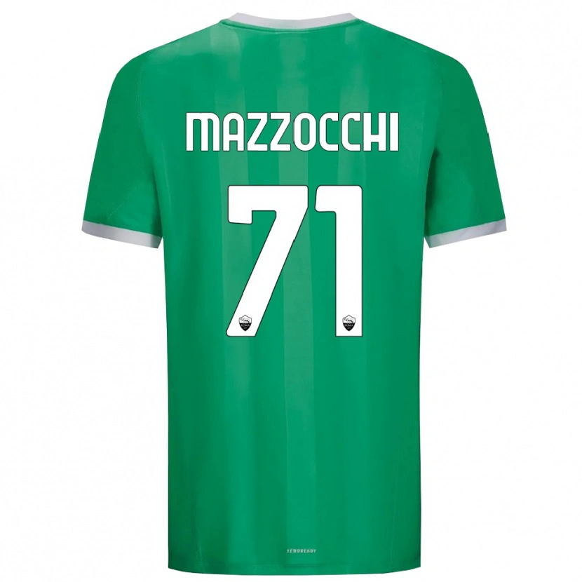 Danxen Kinderen Giulia Mazzocchi #71 Groen Wit Keepersshirt 2025/26 T-Shirt België