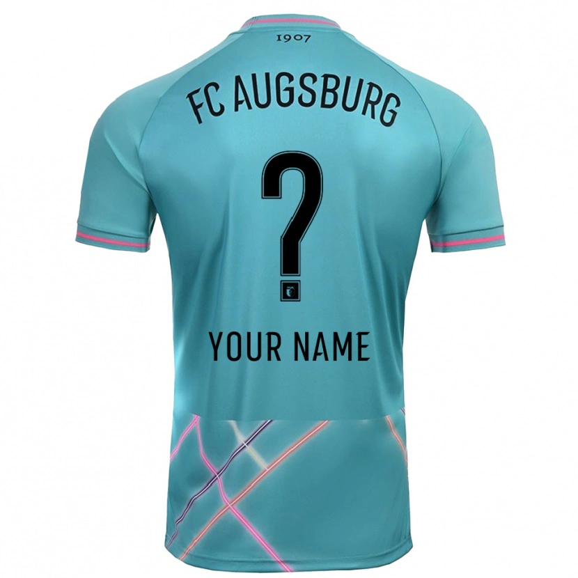 Danxen Kinderen FC Augsburg Licht Zeegroen Keepersshirt 2025/26 T-Shirt België