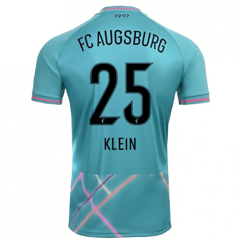 Danxen Kinderen Daniel Klein #25 Licht Zeegroen Keepersshirt 2025/26 T-Shirt België
