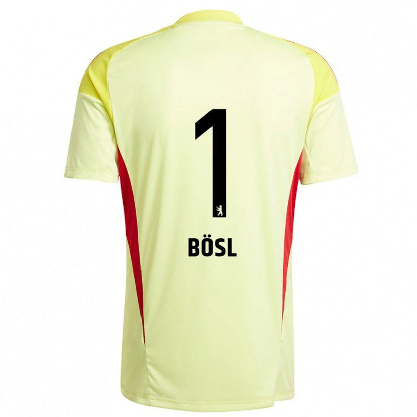 Danxen Kinderen Cara Bösl #1 Licht Geel Zwart Keepersshirt 2025/26 T-Shirt België