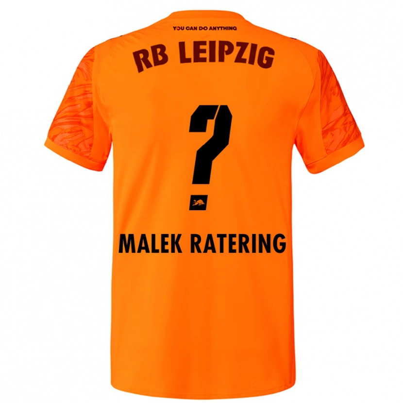 Danxen Kinderen Jakob Malek Ratering #0 Oranje Rood Keepersshirt 2025/26 T-Shirt België