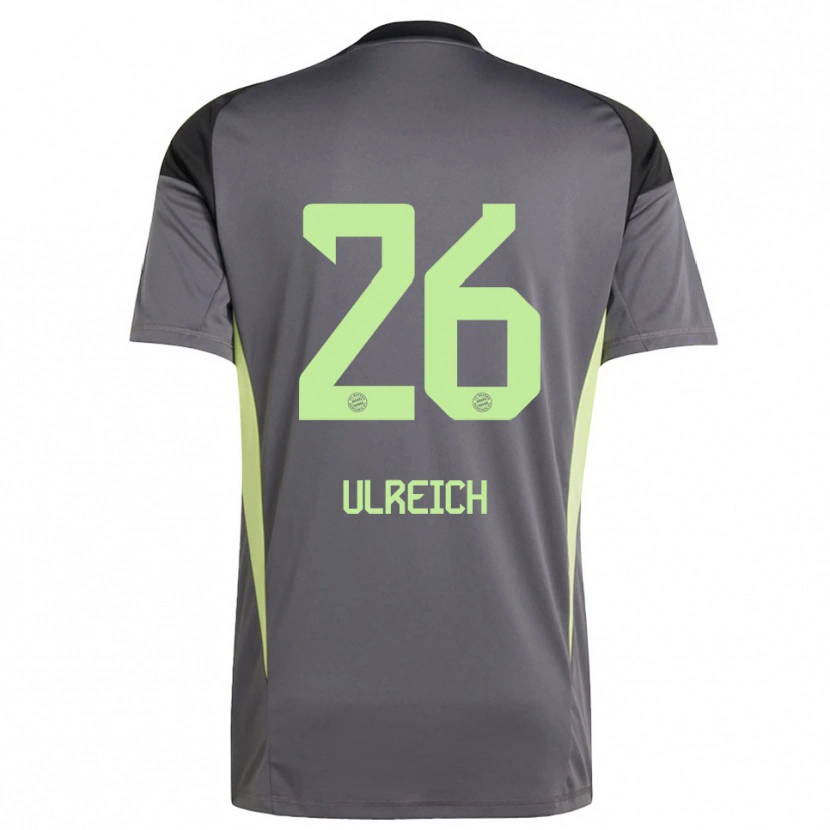 Danxen Kinderen Sven Ulreich #26 Zwart Groen Geel Keepersshirt 2025/26 T-Shirt België