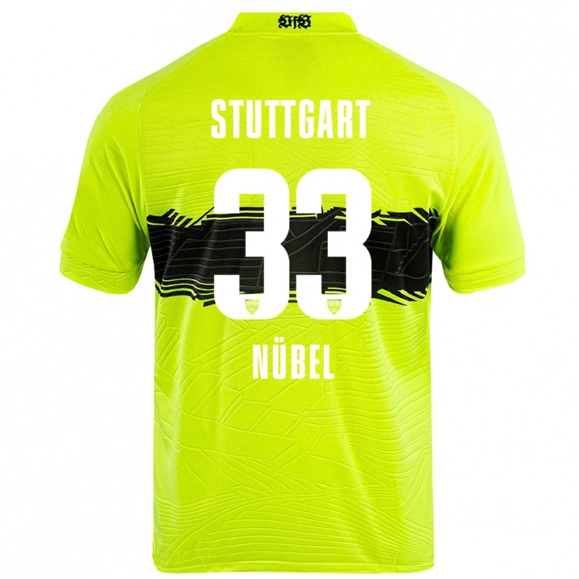 Danxen Kinderen Alexander Nübel #33 Groen Geel Zwart Keepersshirt 2025/26 T-Shirt België