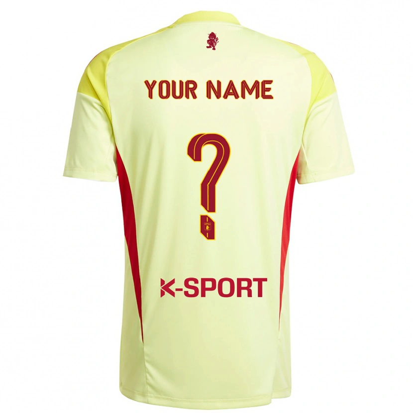 Danxen Kinderen Virtus Entella Licht Geel Rood Keepersshirt 2025/26 T-Shirt België