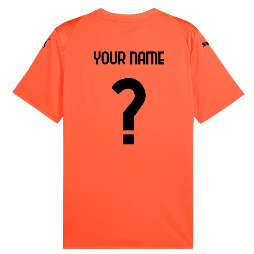 Danxen Kinderen US Salernitana 1919 Oranje Zwart Keepersshirt 2025/26 T-Shirt België