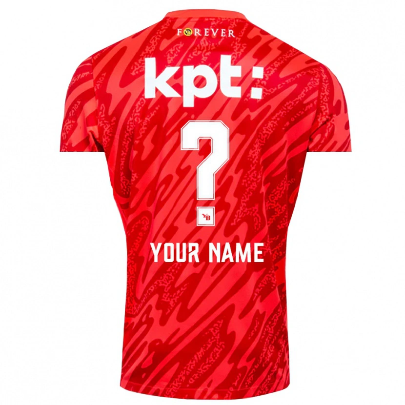 Danxen Kinderen BSC Young Boys Rood Wit Keepersshirt 2025/26 T-Shirt België