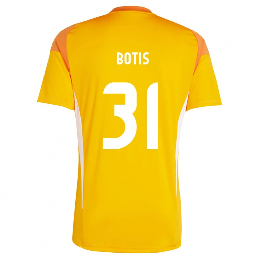 Danxen Kinderen Nikolaos Botis #31 Oranje Wit Keepersshirt 2025/26 T-Shirt België