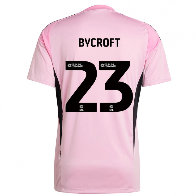 Danxen Kinderen Jack Bycroft #23 Roze Zwart Keepersshirt 2025/26 T-Shirt België
