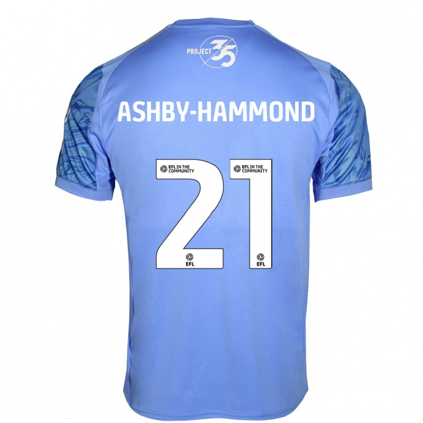 Danxen Kinderen Luca Ashby-Hammond #21 Koningsblauw Keepersshirt 2025/26 T-Shirt België