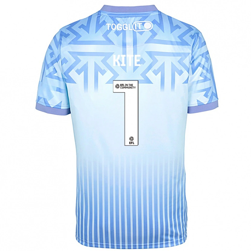 Danxen Kinderen Rose Kite #1 Lichtblauw Wit Keepersshirt 2025/26 T-Shirt België