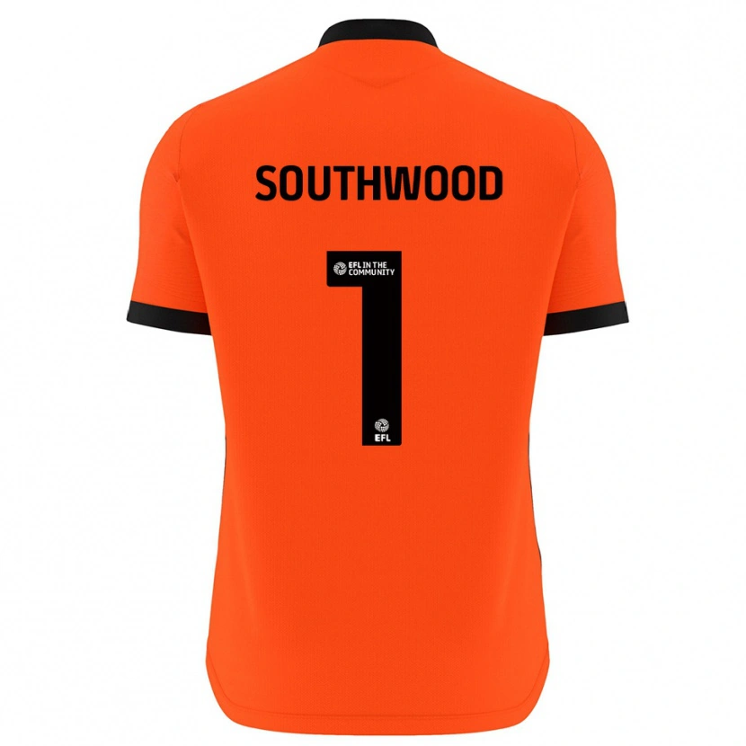 Danxen Kinderen Luke Southwood #1 Rood Zwart Keepersshirt 2025/26 T-Shirt België