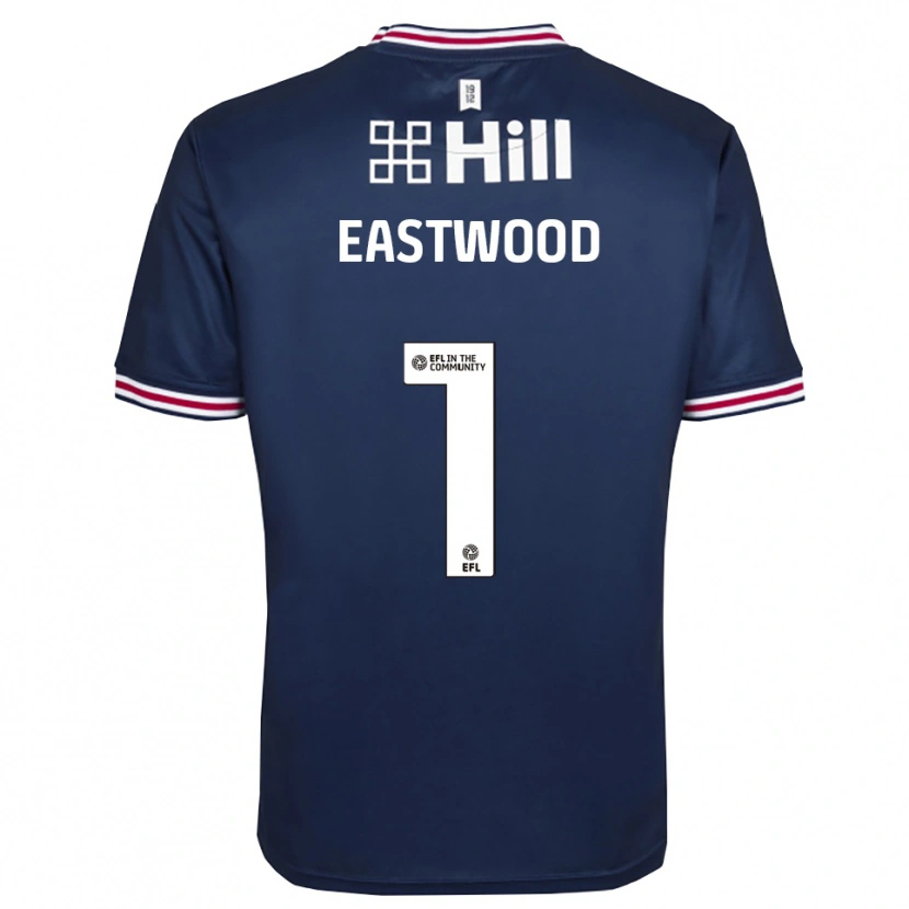 Danxen Kinderen Jake Eastwood #1 Koningsblauw Keepersshirt 2025/26 T-Shirt België