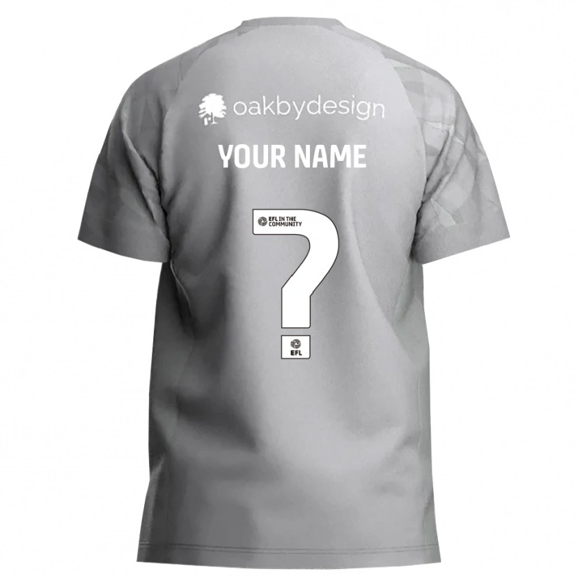 Danxen Kinderen Harrogate Town Donkergrijs Keepersshirt 2025/26 T-Shirt België